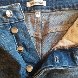 Good American  jean shorts